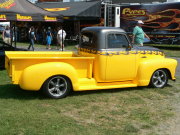 Custom Yellow and Grey Truck